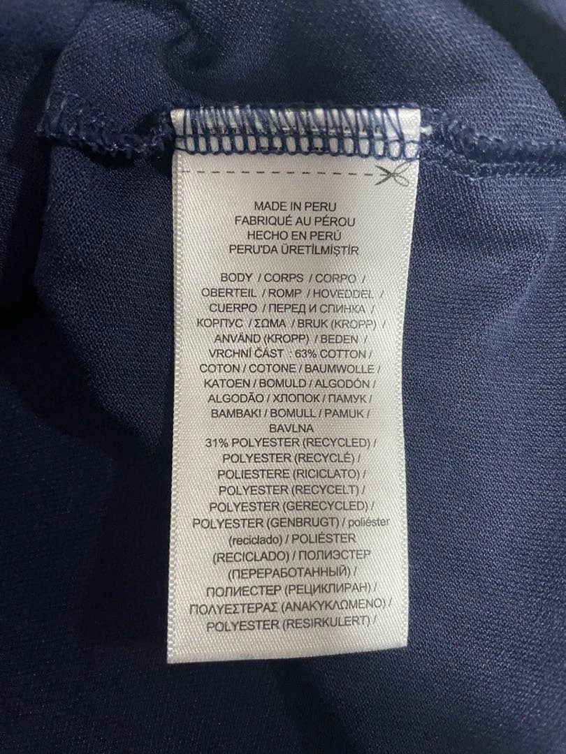 ラルフローレン　ポロシャツ　ネイビー　M