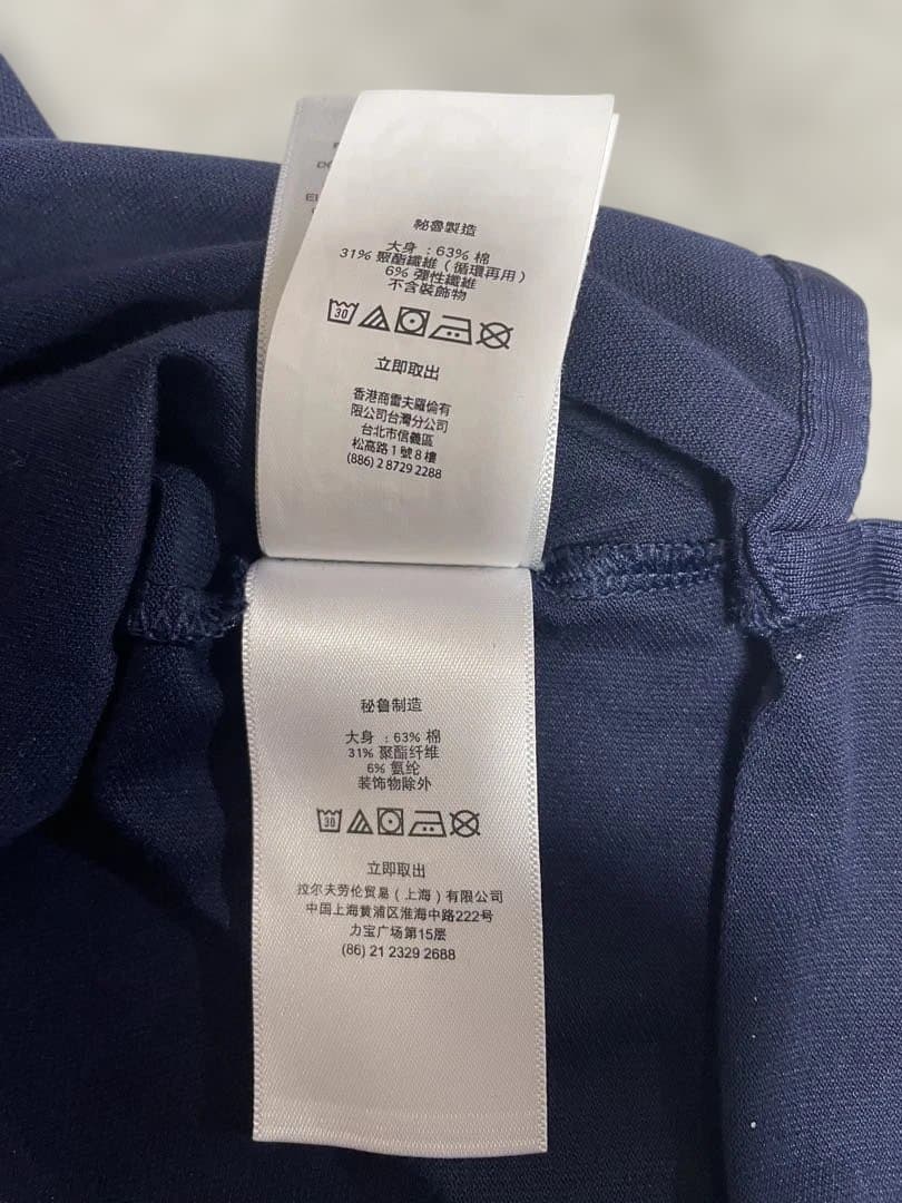 ラルフローレン　ポロシャツ　ネイビー　M