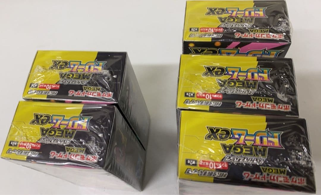 ラスト出品　シュリンク付き5BOXセットMEGA　　MEGAドリームEX　ポケカ