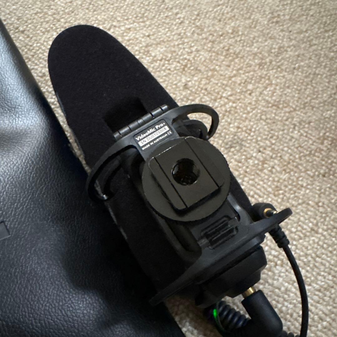 RØDE VideoMic Pro+ コンデンサーマイク 純正ジャマー付