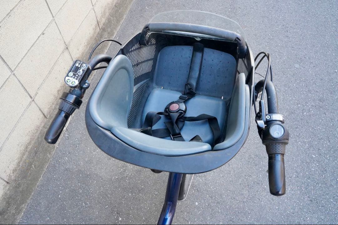 電動自転車 ブリヂストン 20インチ 子供乗せ アシスト 中古 012303