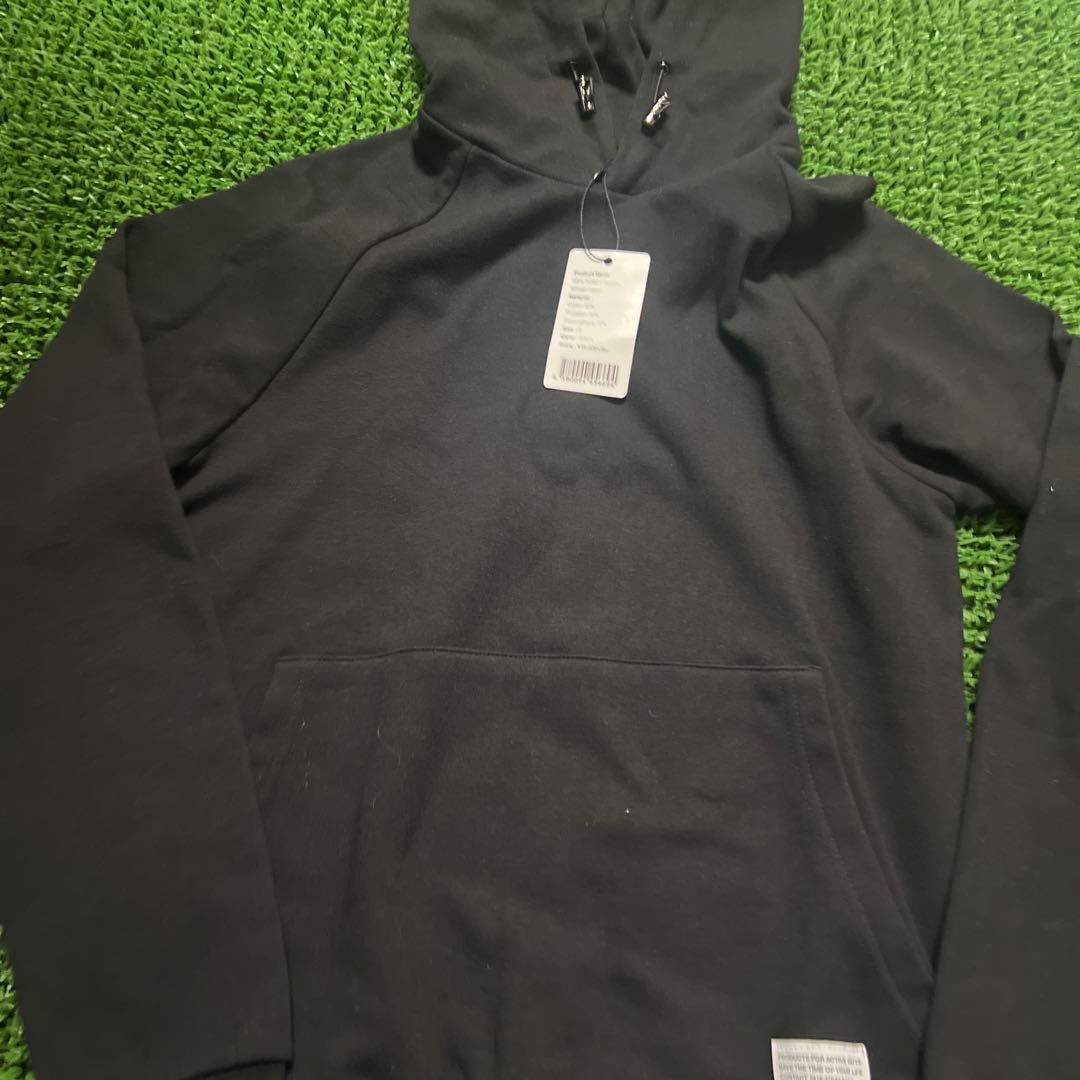 BANDELブラックフーディパーカー