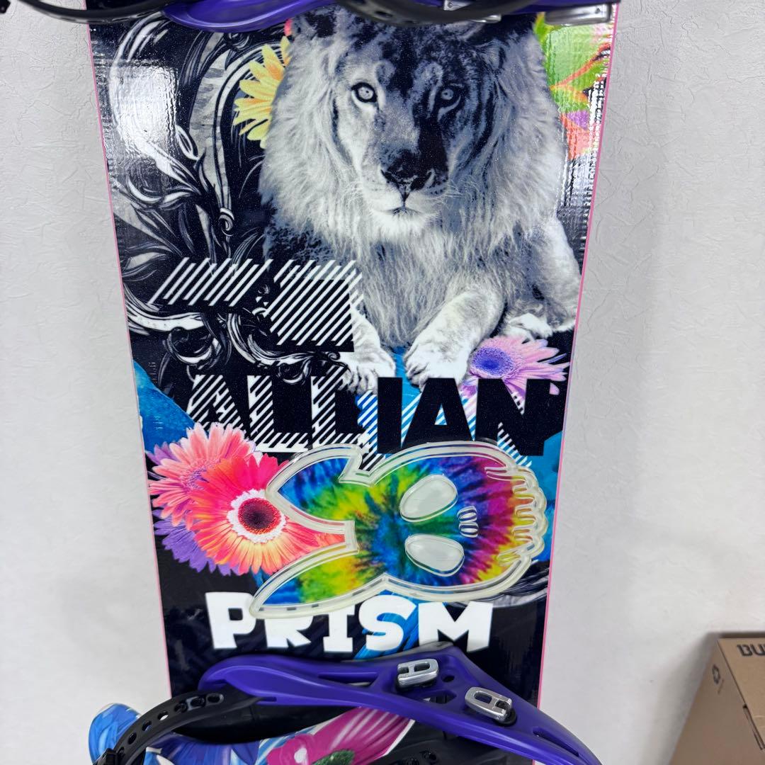 ALLIAN PRISM GIRL 142cm スノーボード FLUX GL