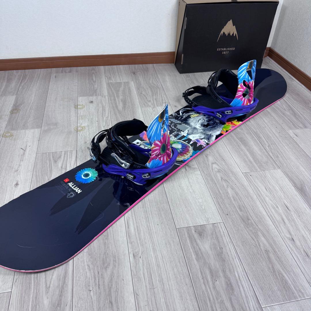 ALLIAN PRISM GIRL 142cm スノーボード FLUX GL