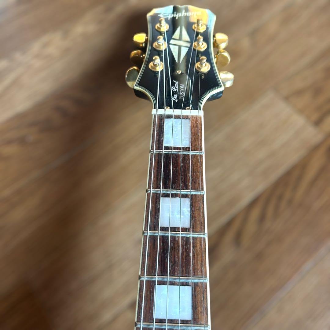 【美品】Epiphone Les Paul Custom レスポールカスタム