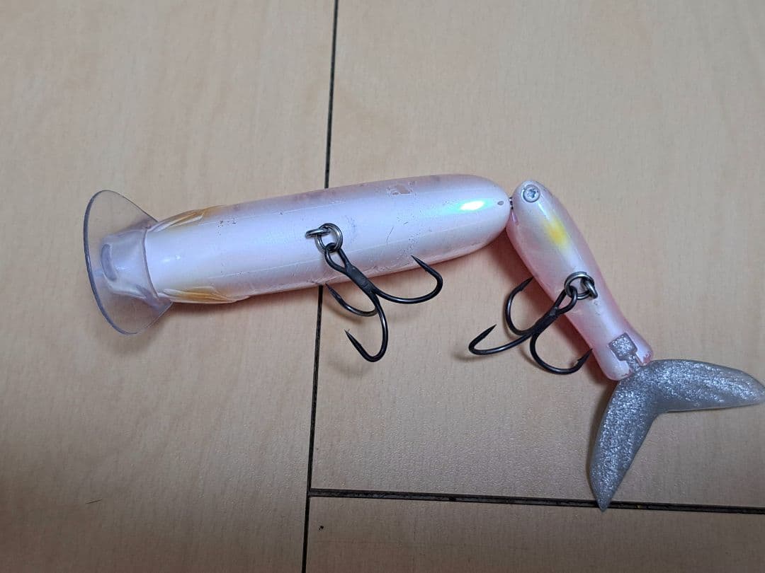 DRT　タイニークラッシュ　長谷川ピンク　1 ビッグベイト　Vテール付き