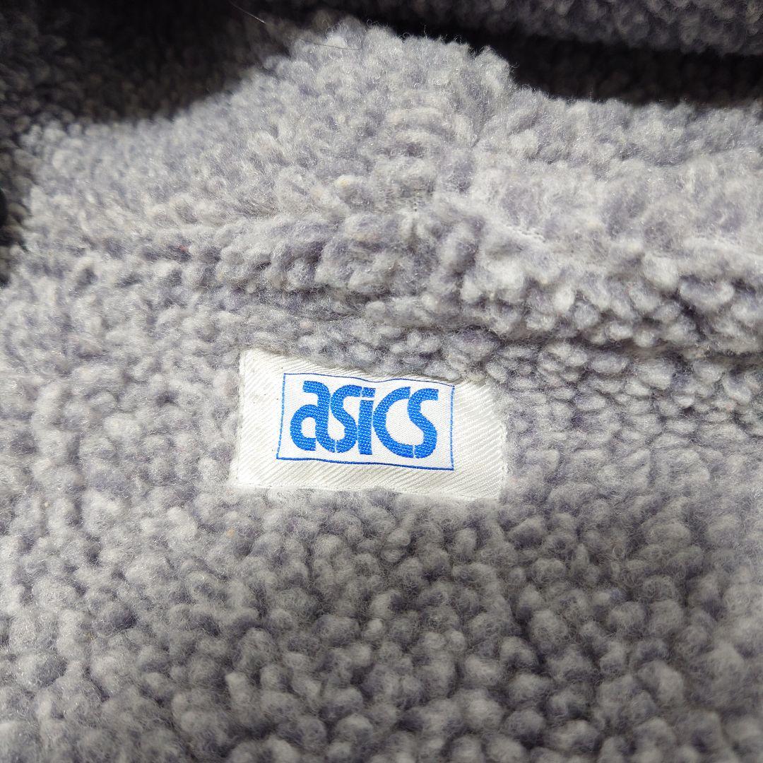 ASICS アシックス ボアベンチコート L 旧モデル／黒／希少／フード付