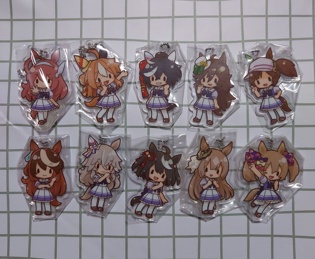 ウマ娘 ふわぷち アクリルキーチェーン vol.1 vol.2 ③