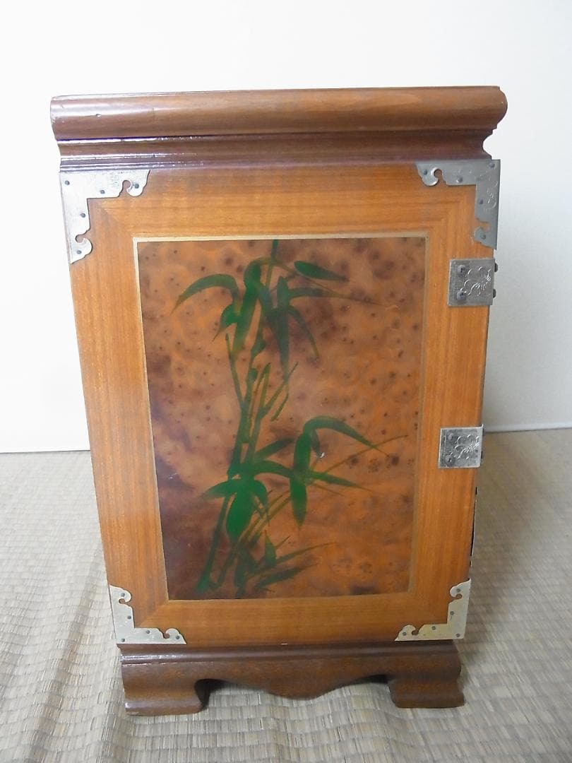 李朝家具　小家具　中国　昭和？　鍵なし　現状品