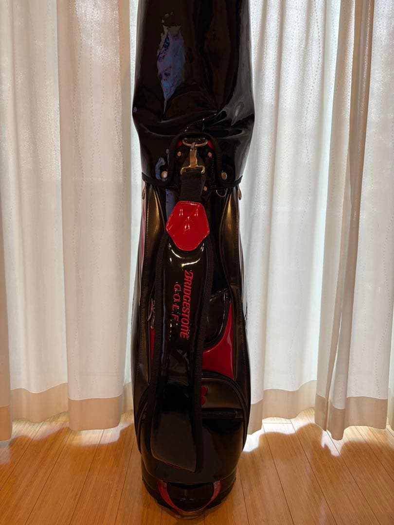 BRIDGESTONE キャディバッグ エナメル