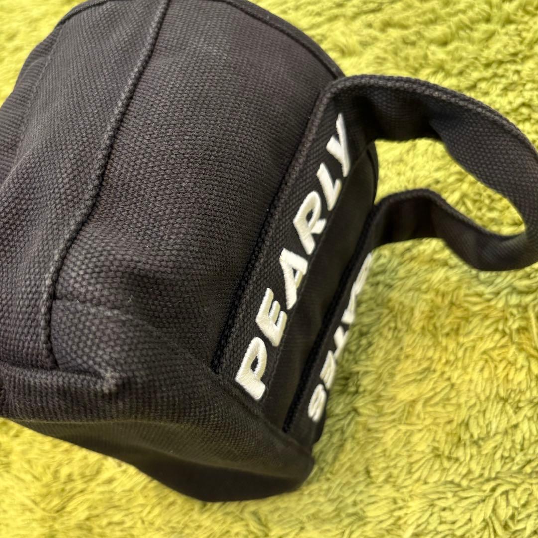 パーリーゲイツ PEARLYGATES カートバッグ ラウンドバッグ ブラック