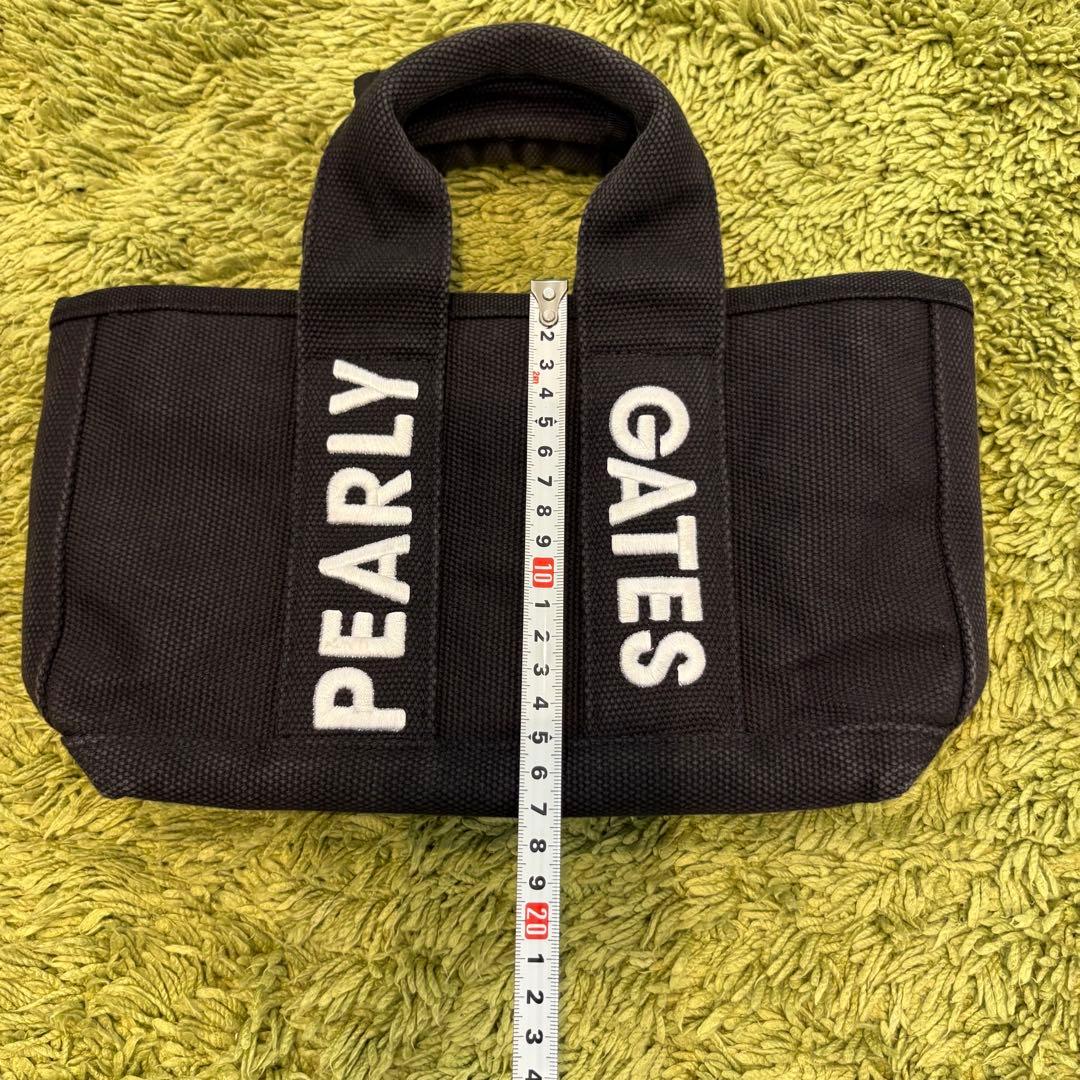 パーリーゲイツ PEARLYGATES カートバッグ ラウンドバッグ ブラック