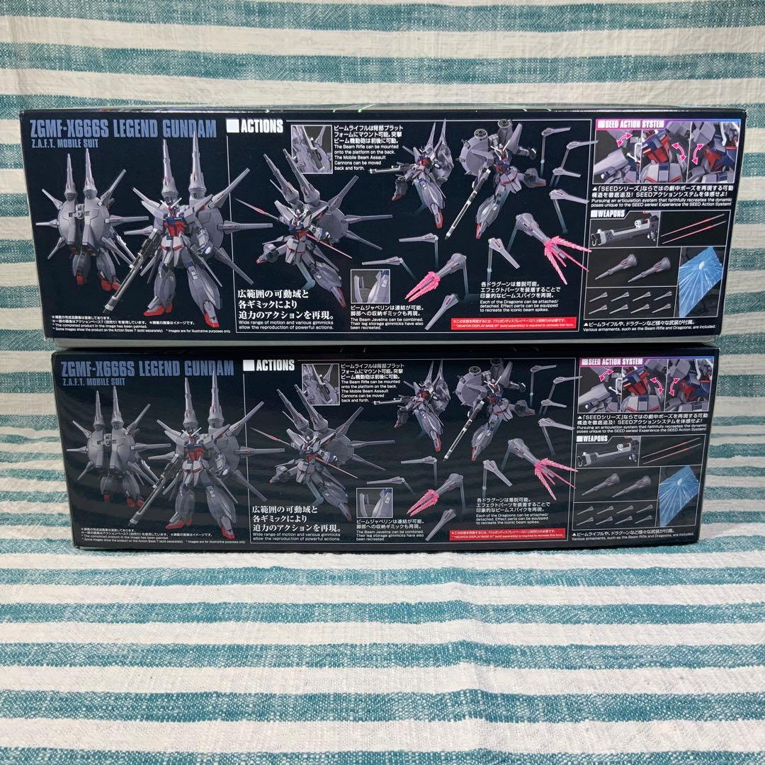★HGガンプラ★【HG 1/144 レジェンドガンダム】★２個セット★匿名配送★
