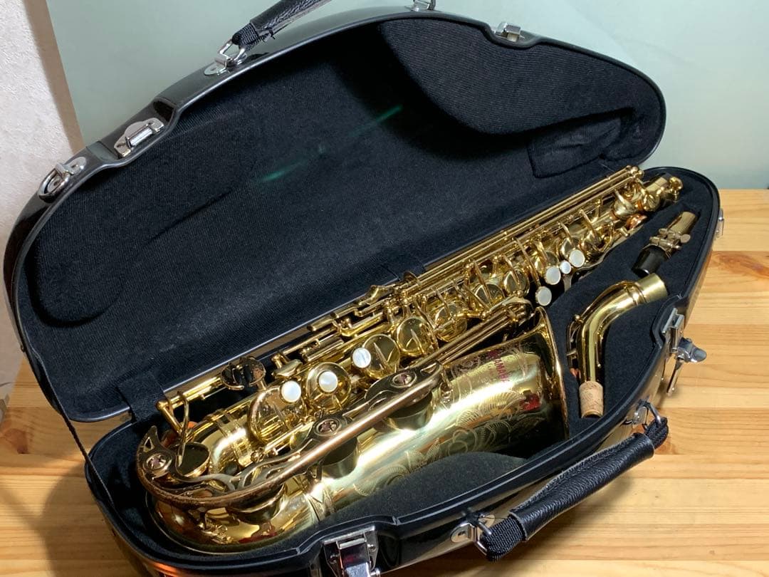 【良品】ケースのみ CC シャイニーケースⅡ エアロ アルトサックス