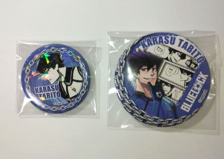 ブルーロック 烏旅人 プリンセスカフェ ホログラム缶バッジ Vol.3