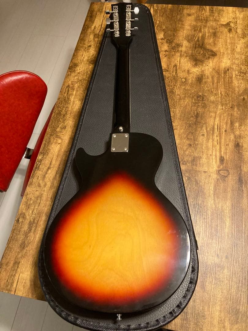 alfatone ビザールギター(レスポールタイプ)3ts color