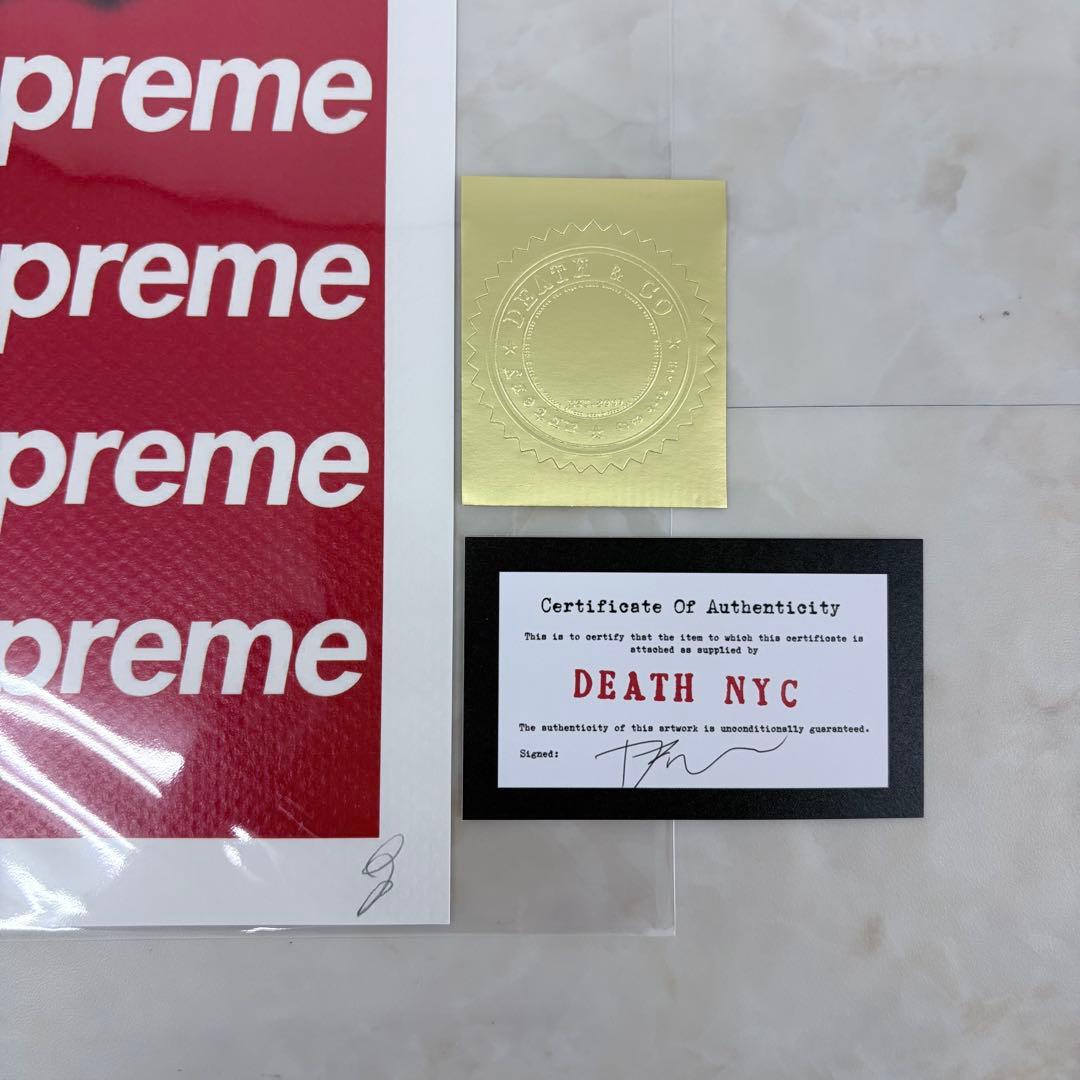 DEATH NYC マリリンモンロー 現代アート 直筆サイン