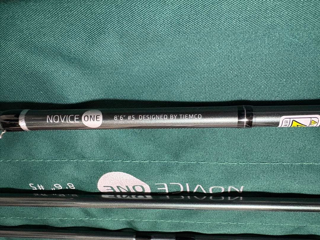 TIEMCO EUFLEX NOVICE ONE フライロッド 8'6\" #5