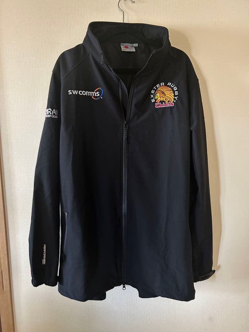 フルジップジャケット 2XLラグビーウィンドブレーカー大きいサイズ　BIGサイズ