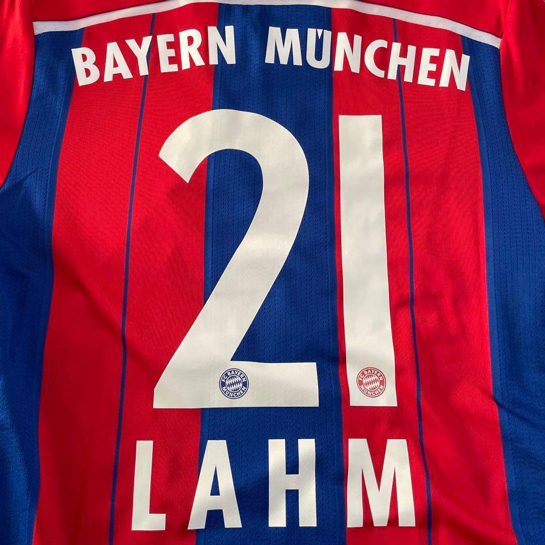 k*様 新品 2014-15 バイエルン ラーム #21 フルパッチ仕様ユニフォ