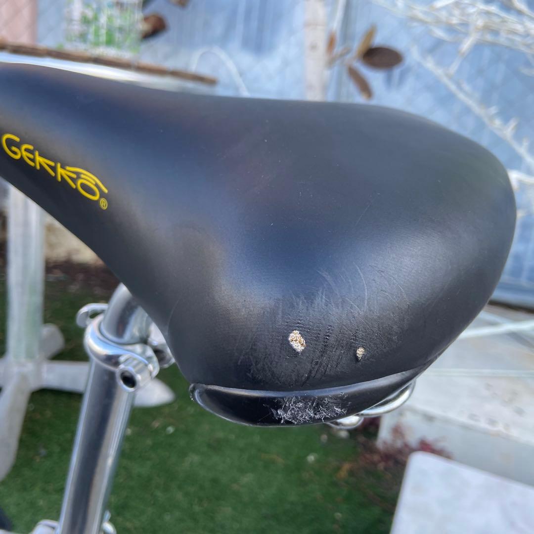 GEKKO ゲッコウ⭐️折りたたみ自転車　シルバー　【3614】