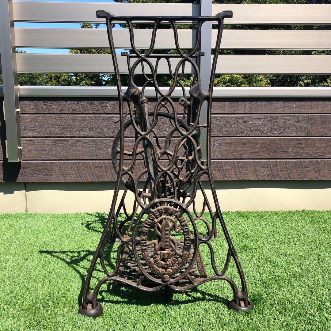 希少 網目脚 SINGER シンガー 足踏み ミシン