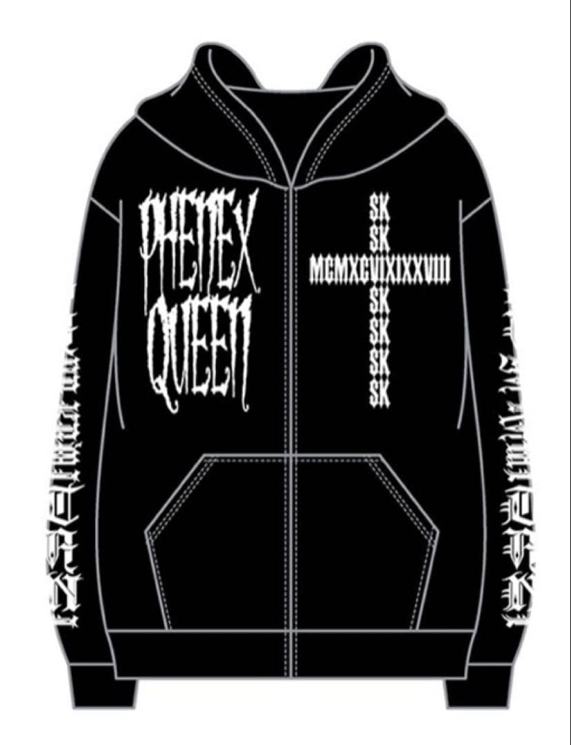 上谷沙弥 Phenex Queen ジップパーカー完売品！
