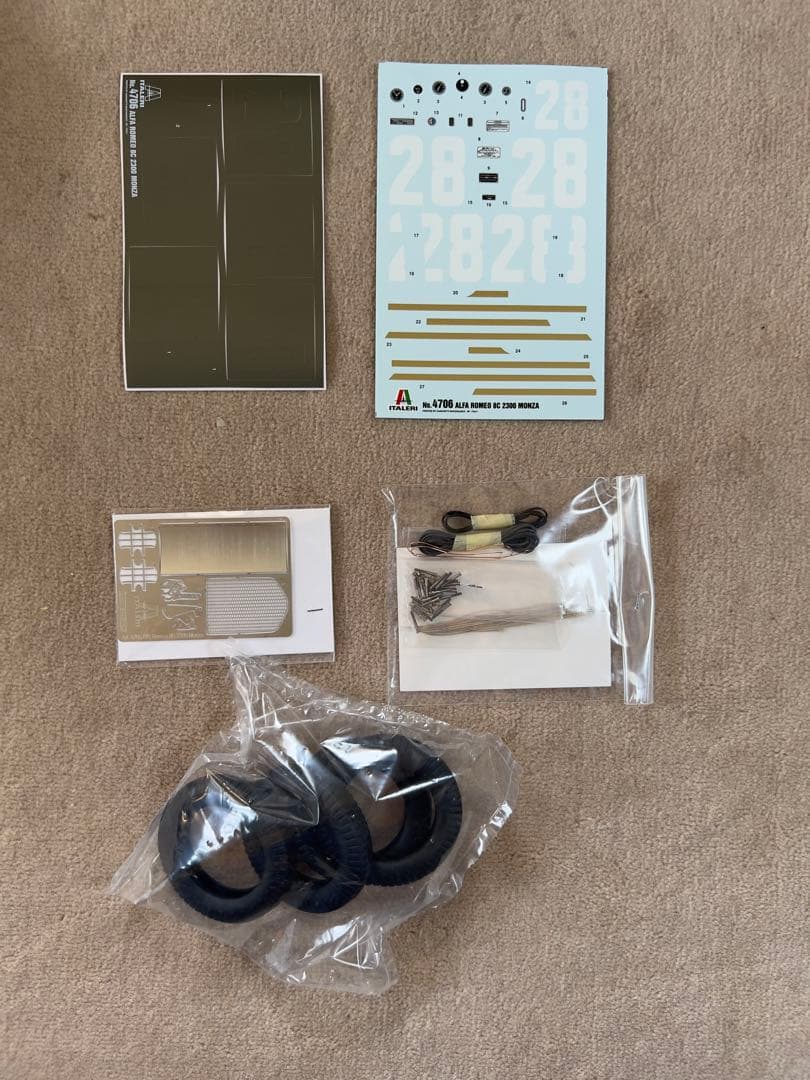 鉄道模型 Alfa Romeo 8C 2300 Monza 1:12 ITALERI