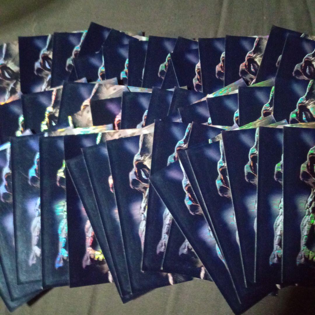 希少 髑髏 スリーブ ウルトラプロ 黒 46枚 どくろ