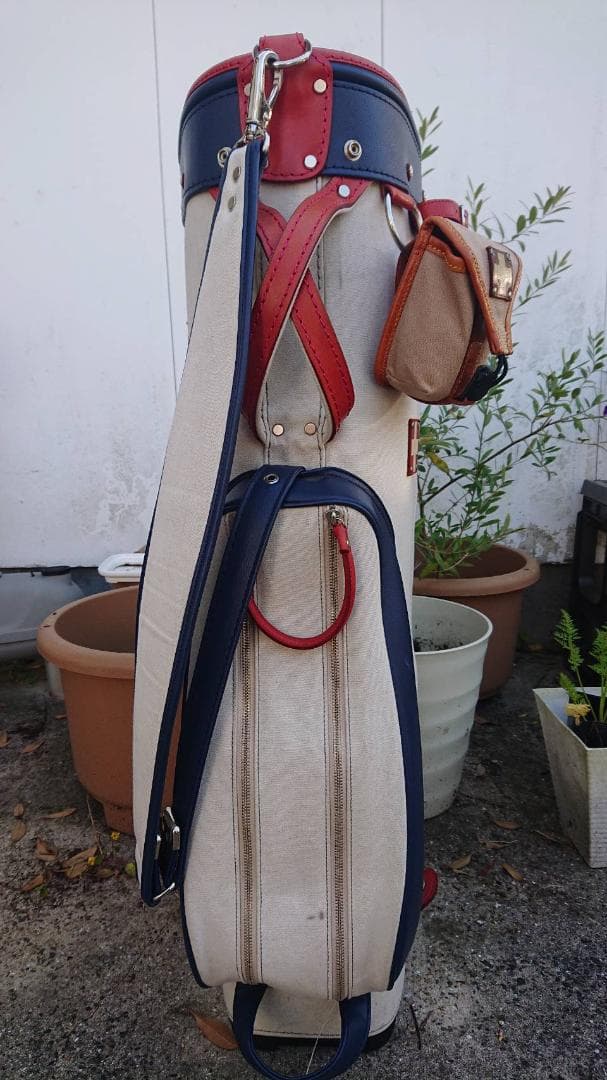 木の庄帆布　キャディバッグ