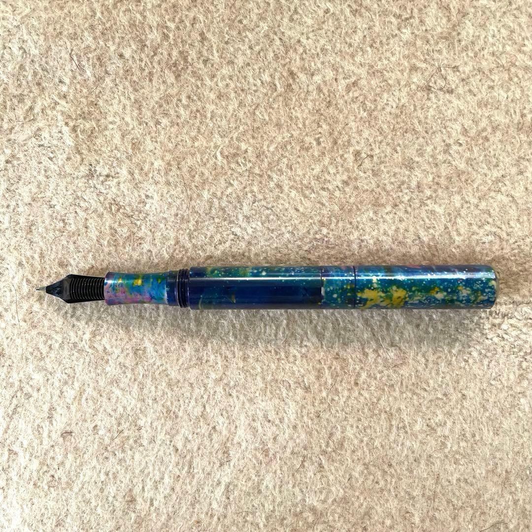 【廃番】SCHONDSGN Pocket Six 万年筆 フォレストムーン