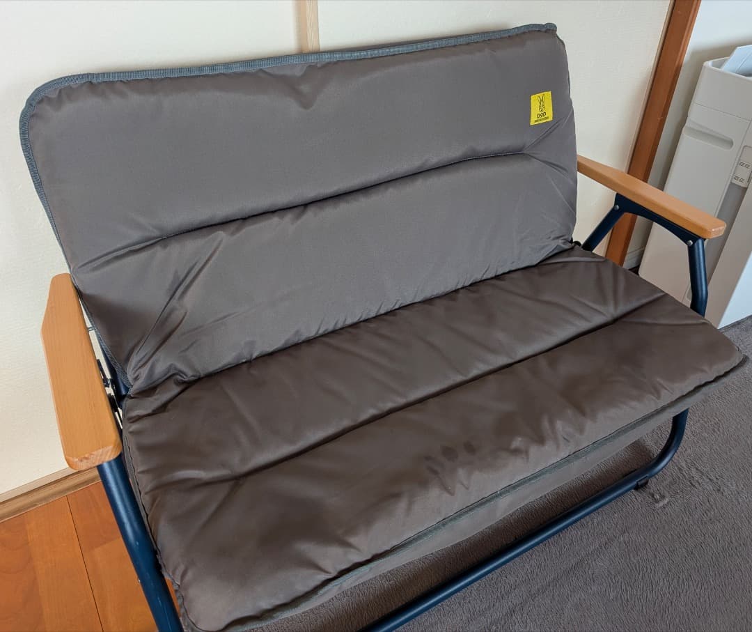 DOD(ディーオーディー) グッドラックソファ グレー　CS2-500-GY