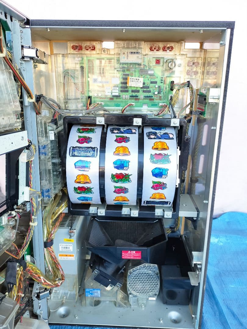 【パチスロ実機】スカイガールズ 「ジャンク品」「電源不良」「修理前提」