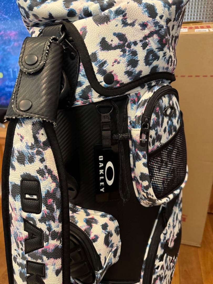 オークリー　9.5型　OAKLEY キャディバッグ　スカル