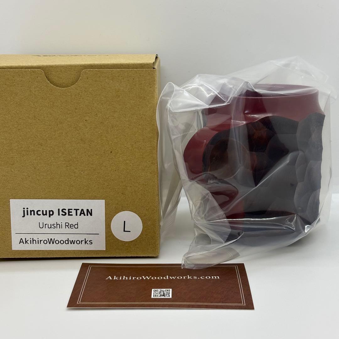 【伊勢丹限定】jincup Urushi Red L ジンカップ