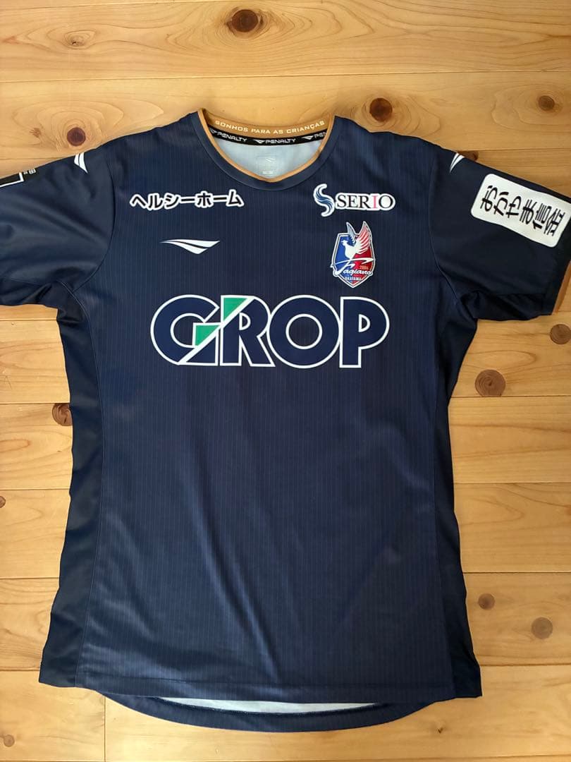 ファジアーノ岡山 GKサイン入り ユニフォーム　ブローダーセン　レア