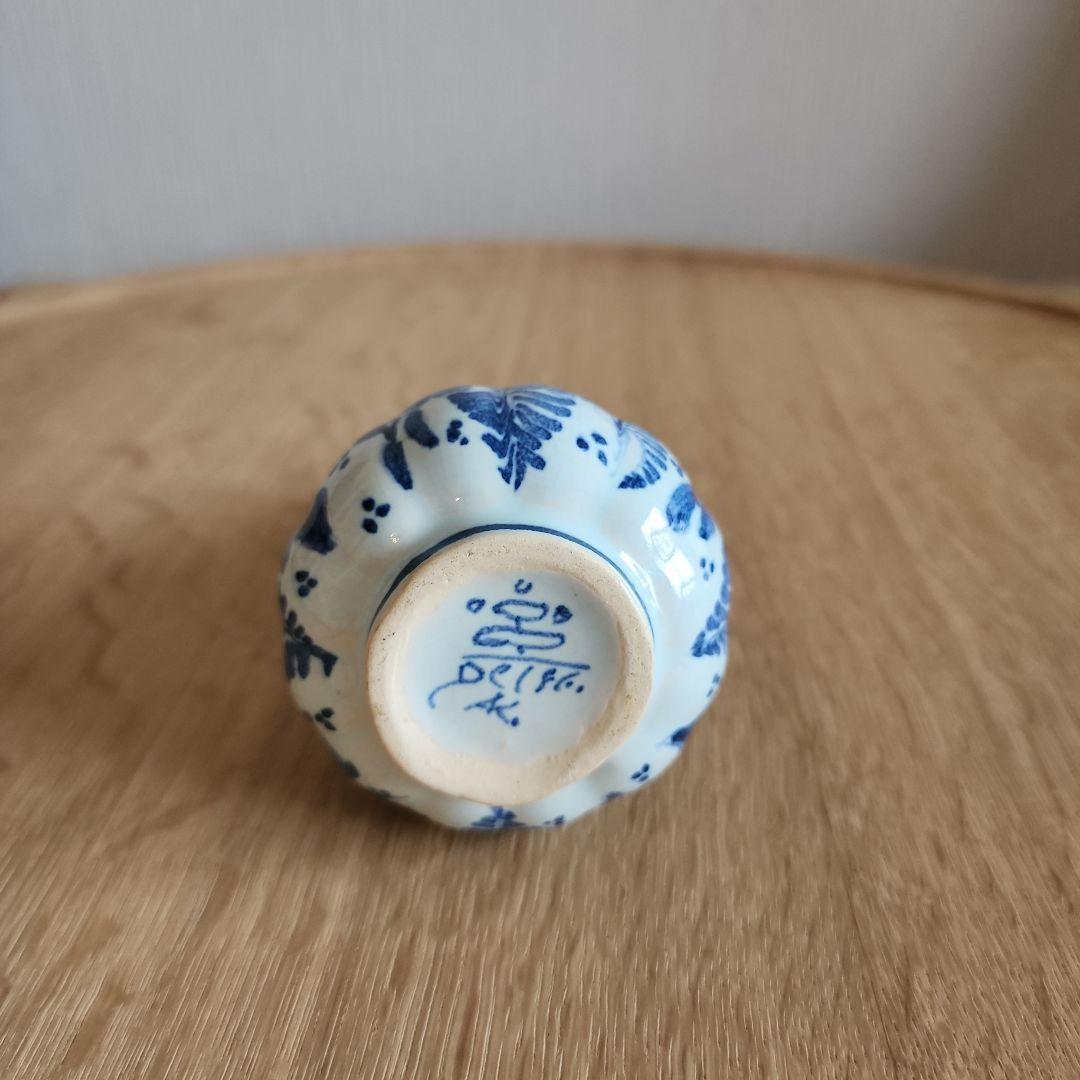 デルフト　阿蘭陀　瓶　徳利　12cm　1点