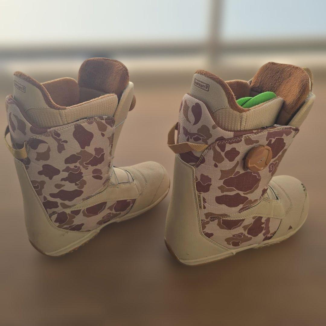 BURTON　Ruler　BoA　スノーボードブーツ ベージュ/カモフラージュ