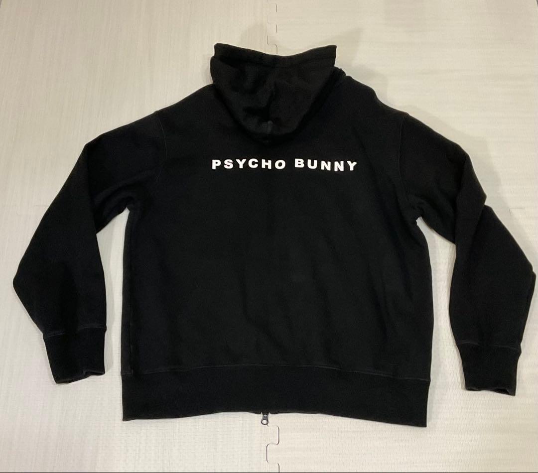 サイコバニー / ダブルZIP バックロゴ フーディー パーカー 未使用