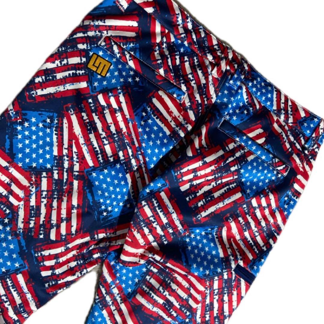 LOUDMOUTH ラウドマウス　セットアップ　ジャケット　ゴルフパンツ　M