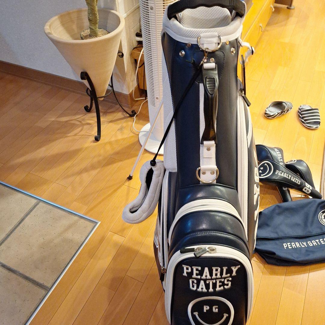 PEARLY GATES キャディバッグ 89 ネイビー