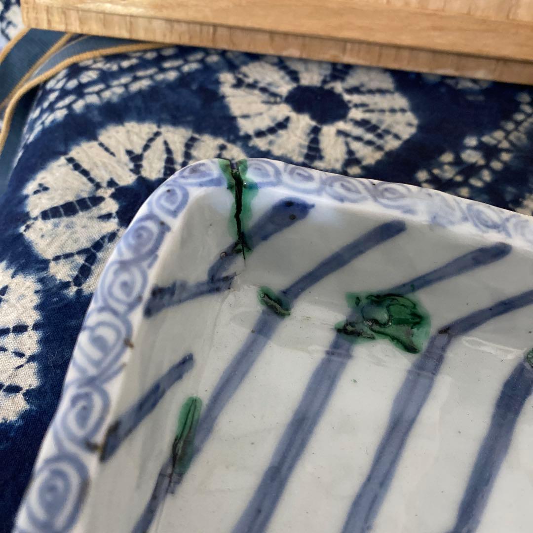 須田菁華　天啓赤絵風　手鉢