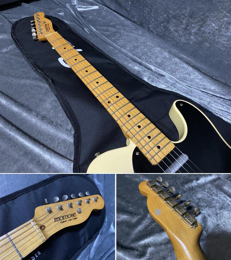 シリアル3桁代 旧ロゴの初期もの MOMOSE モモセ テレキャスターモデル