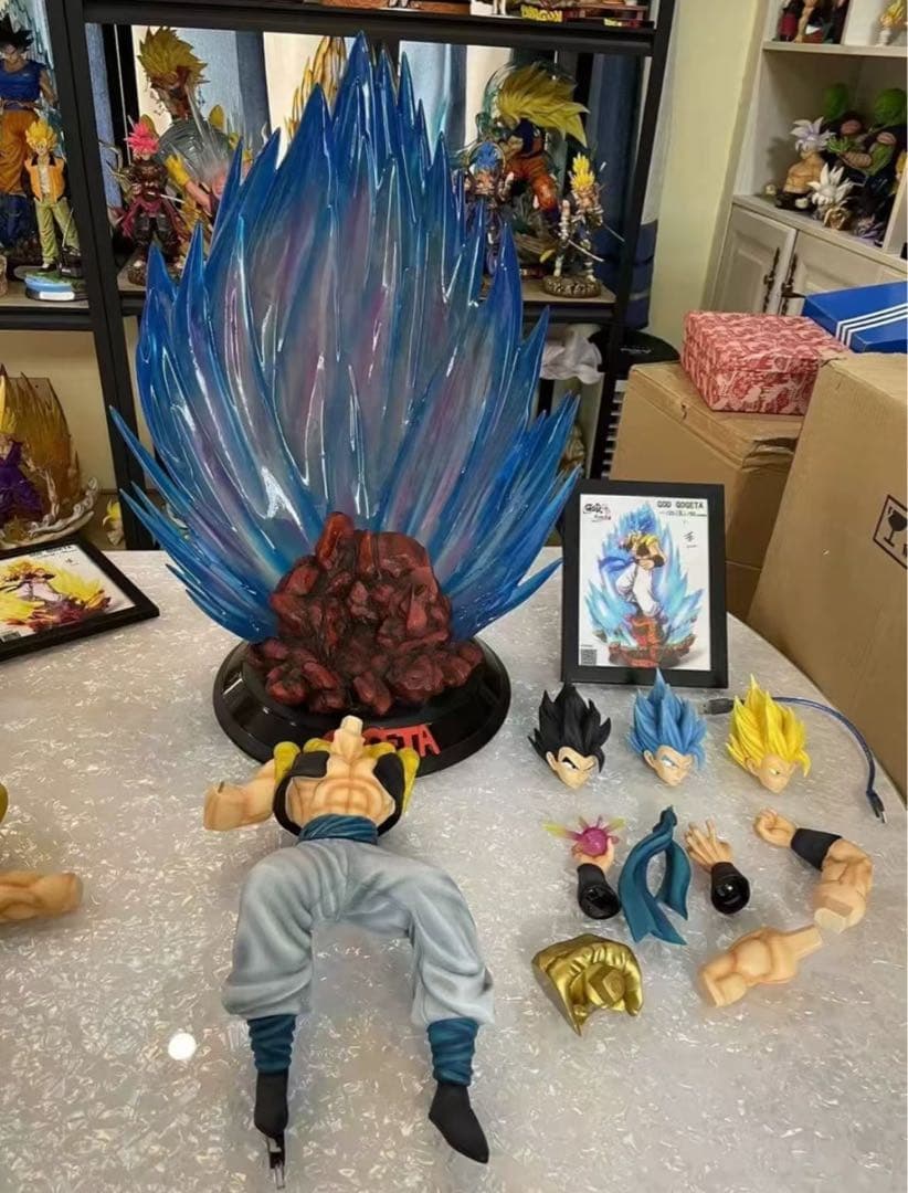 ドラゴンボール ゴジータ ガレキ ガレージキット スタチュー X①⑨