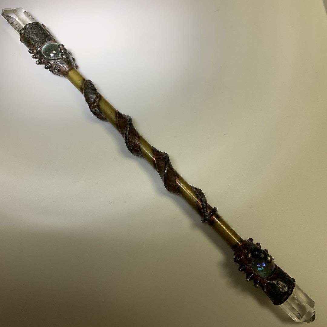 蛇 スネーク 骨董 ワンド 魔法の杖