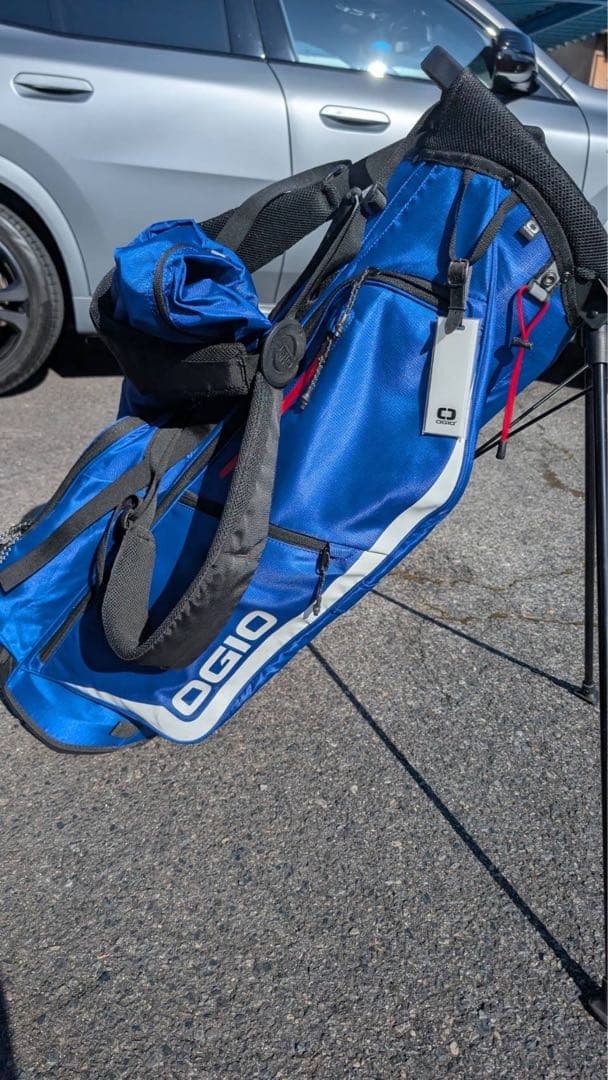 【新品・未使用】OGIO キャディバッグ 青