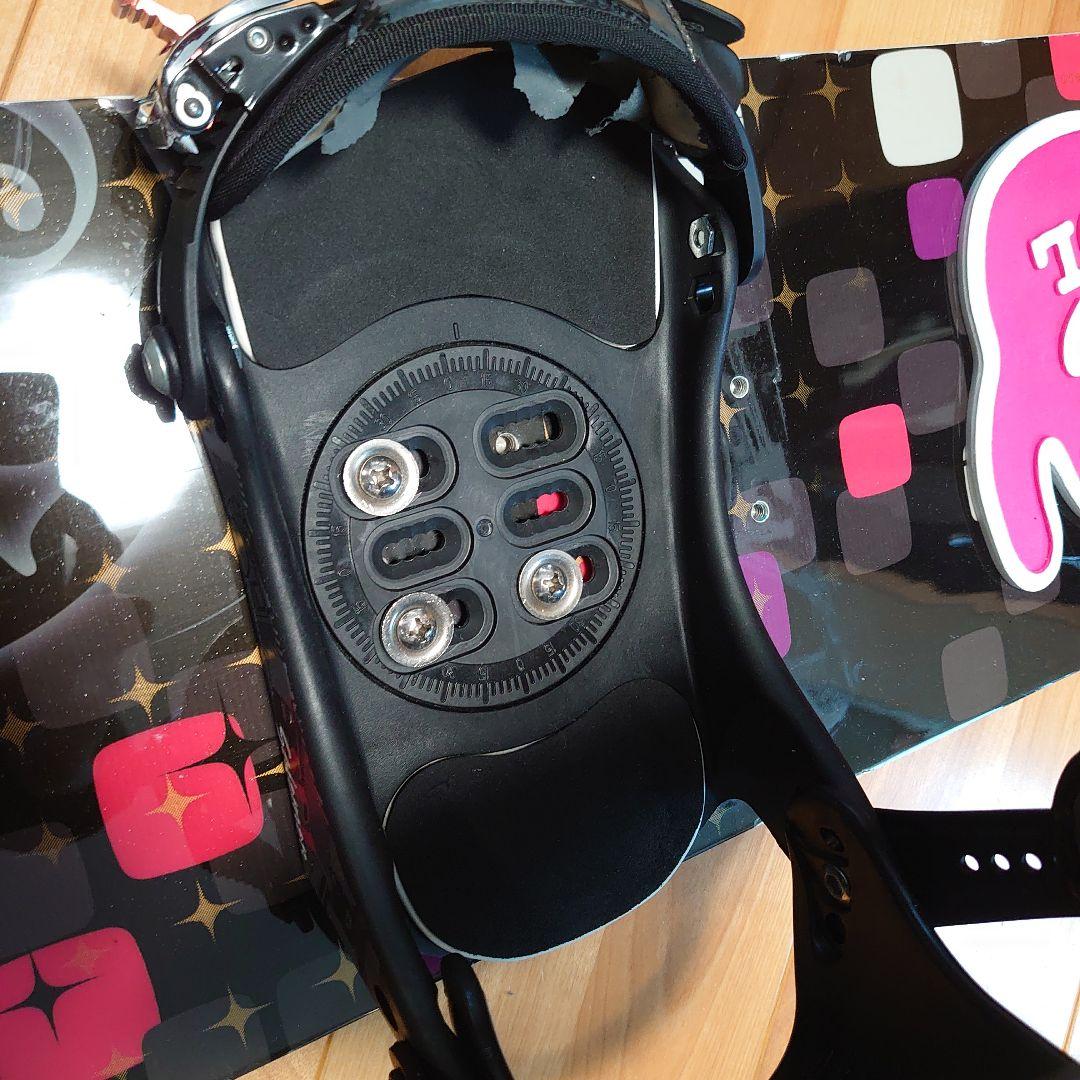 わんこ　スノーボード　板　ビンディング　SWIVEL　SALOMON