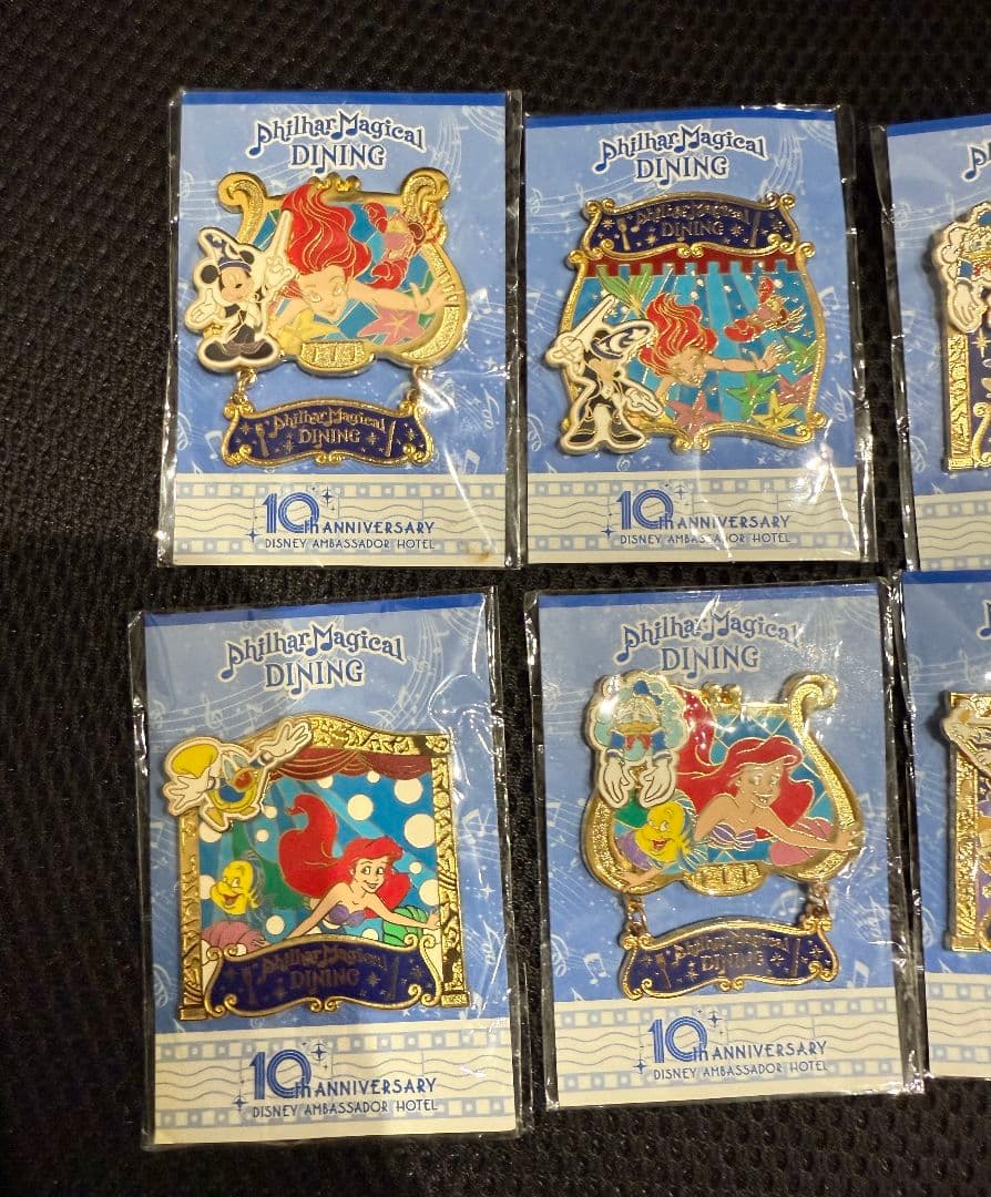 Disney ピンバッジ まとめ売り　ディズニー　大量　アリエル