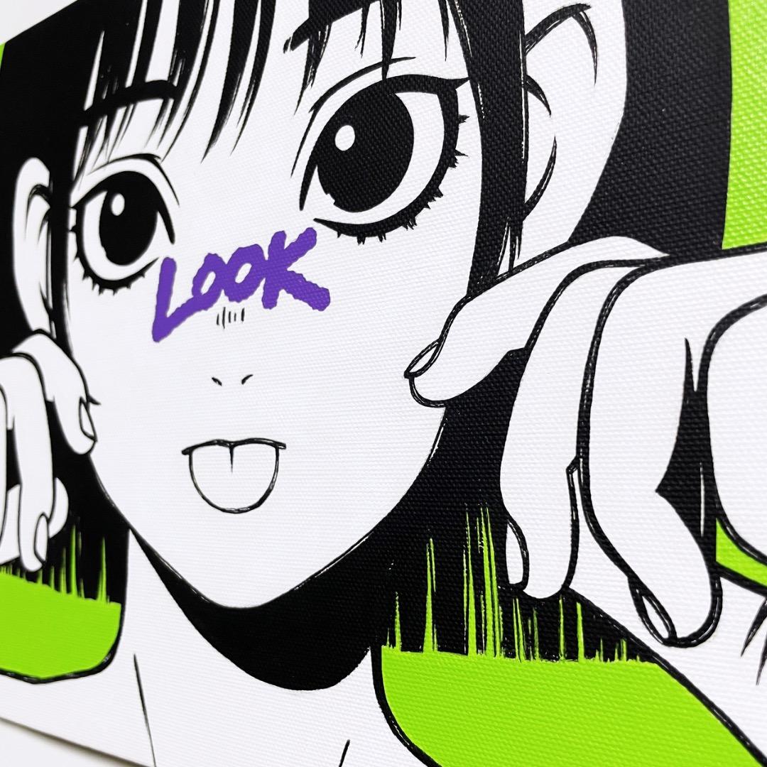 た*ぐ様 【原画】現代アート/キャンバス/絵画/インテリア/アート/モダン