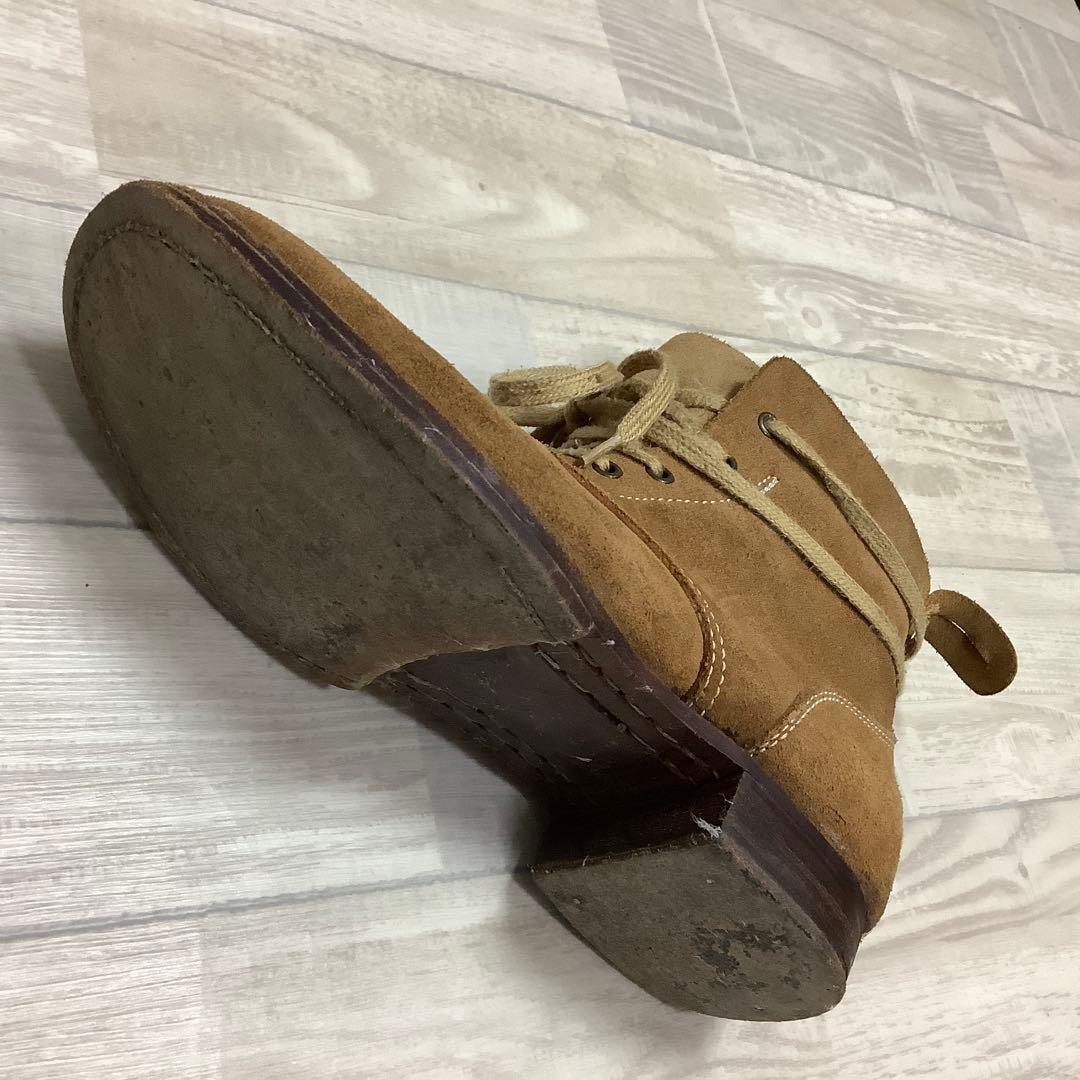 【希少】中田商店製 大日本帝国編上靴 裏革仕様 実際サイズ25.0~26.5cm